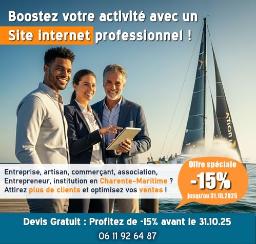 Création de site internet La Rochelle entreprise professionnelle – MédiArt