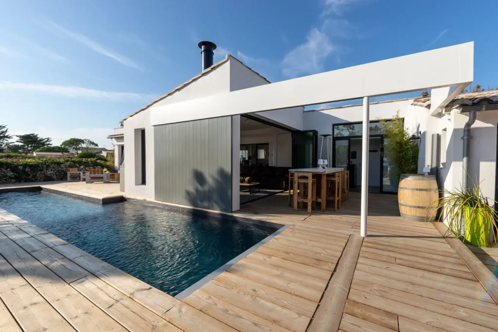 Visuel du site d’Équilibre, architecte et maître d’œuvre sur l’île de Ré